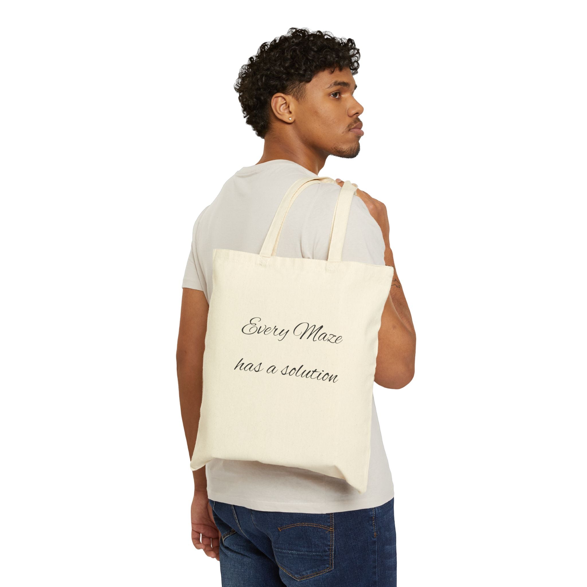 Every Maze Cotton Canvas Tote Bag