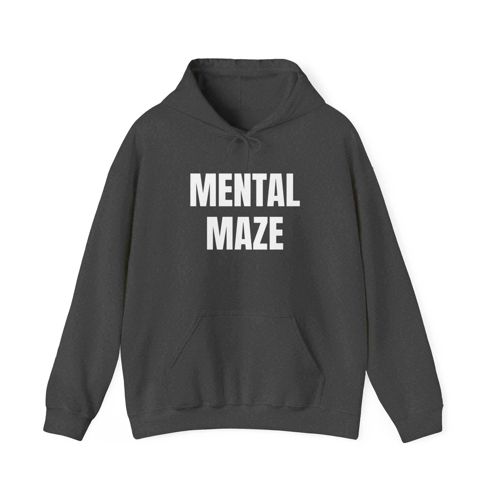 Mental Maze Hooded Sweatshirt | Cozy Comfort for Thoughtful Minds