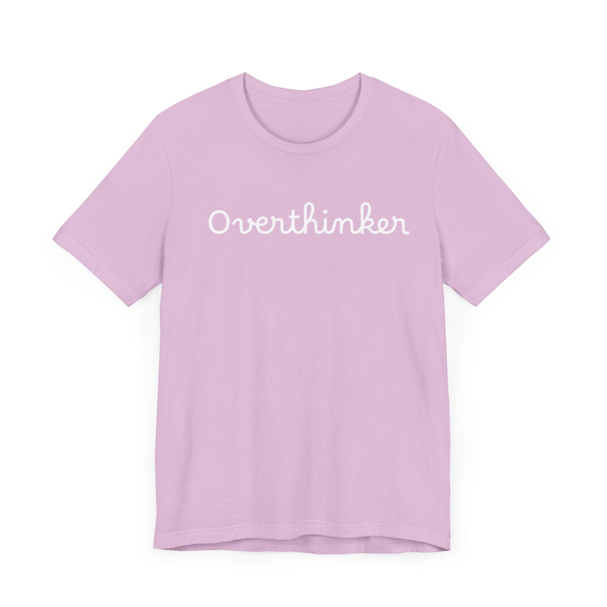 Overthinker (BUT BOLD) Unisex Jersey Short Sleeve Tee - Soft Cotton Casual Wear