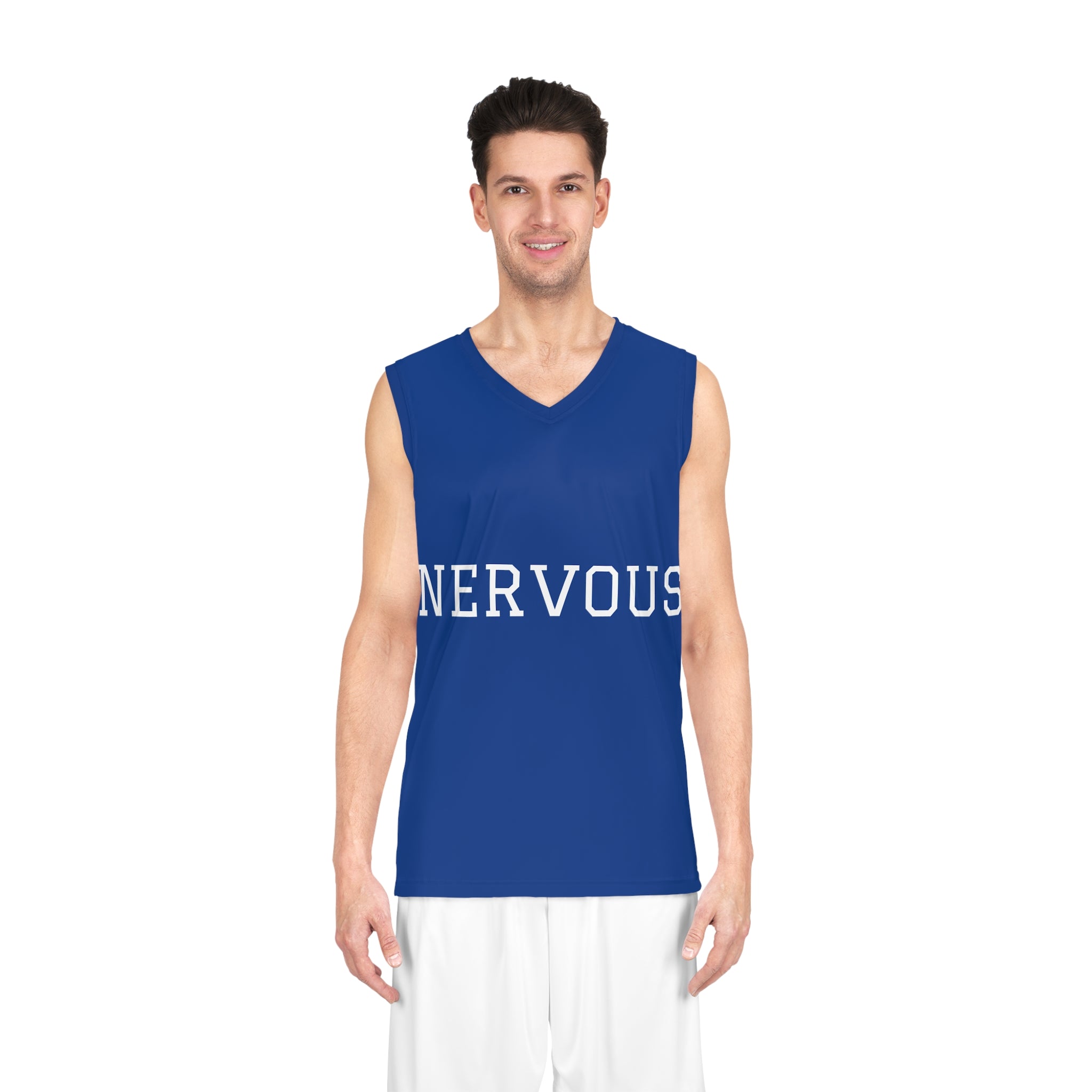 NERVOUS Basketball Jersey | Stylish Comfort for the Court