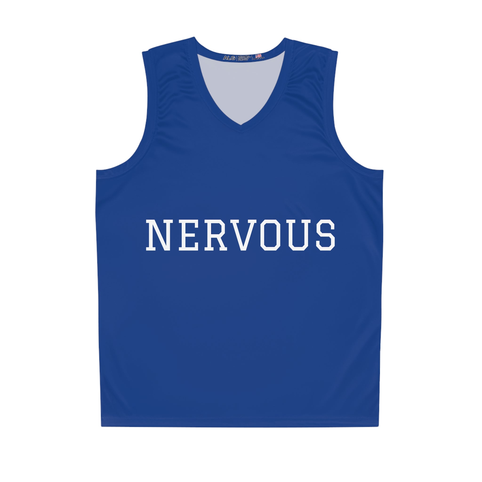 NERVOUS Basketball Jersey | Stylish Comfort for the Court