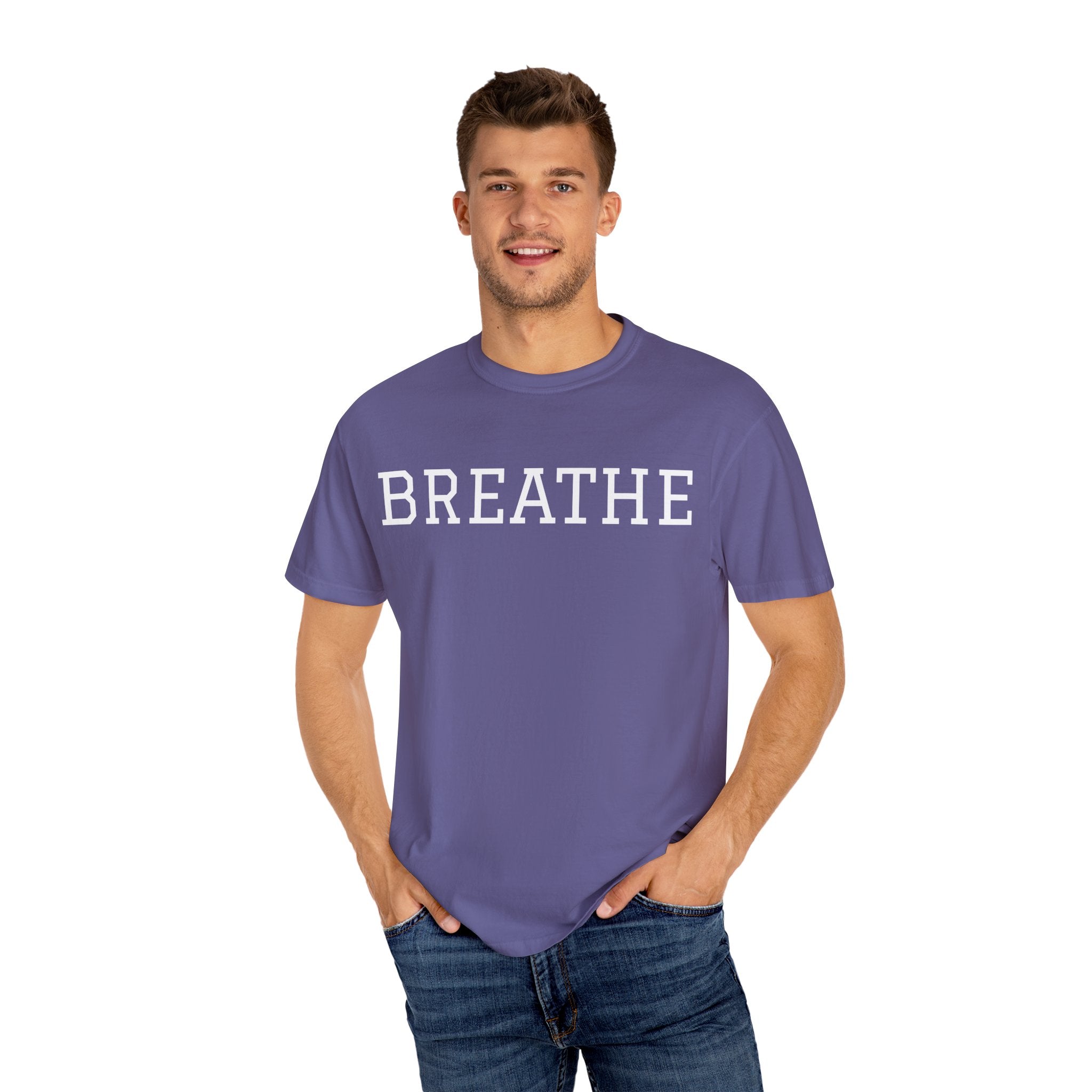 Breathe Unisex Garment-Dyed T-Shirt | Comfortable & Stylish Cotton Tee for Everyday Wear