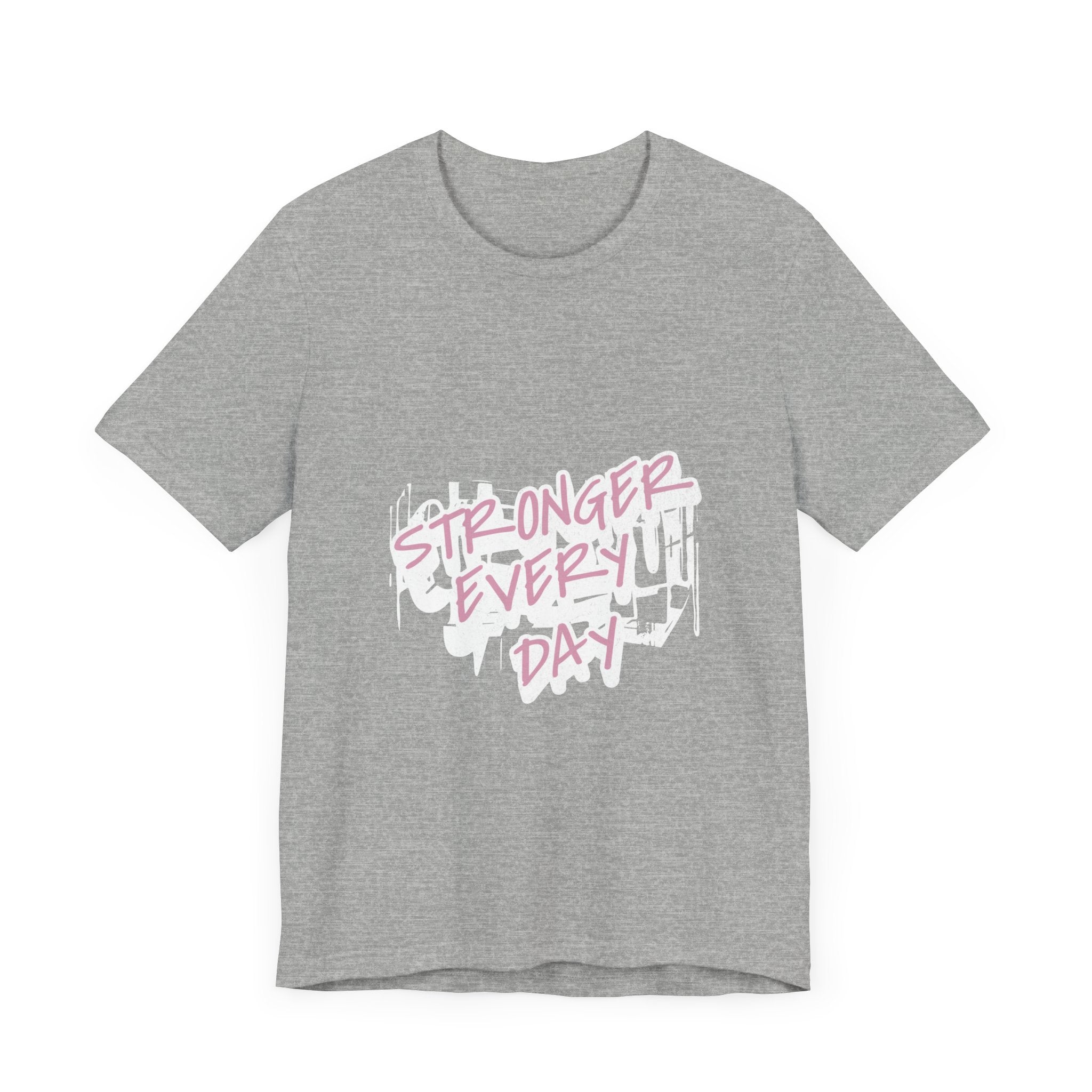 Stronger Every Day Unisex Jersey Short Sleeve Tee: Empower Your Journey