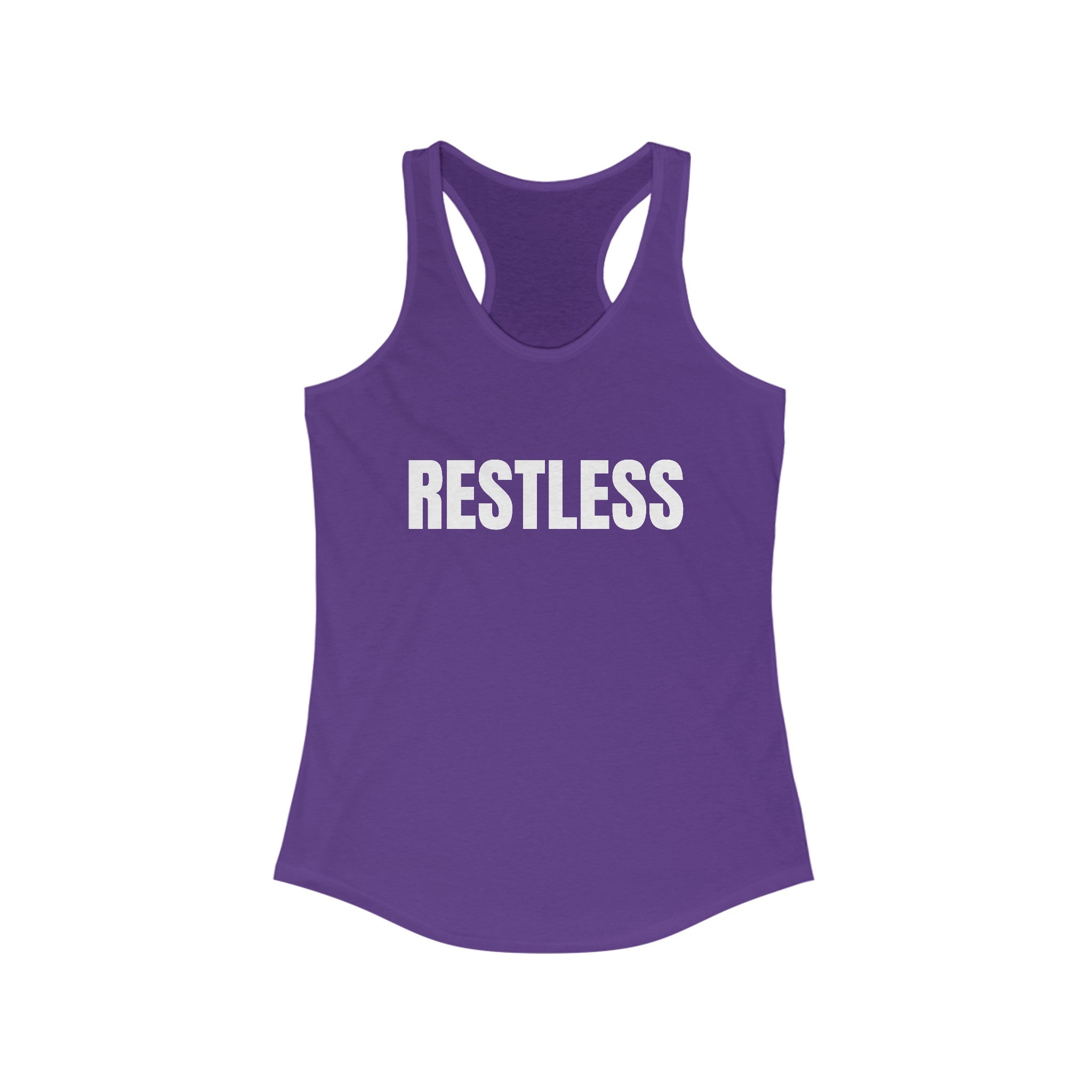 Restless Women's Ideal Racerback Tank | Lightweight & Stylish Activewear