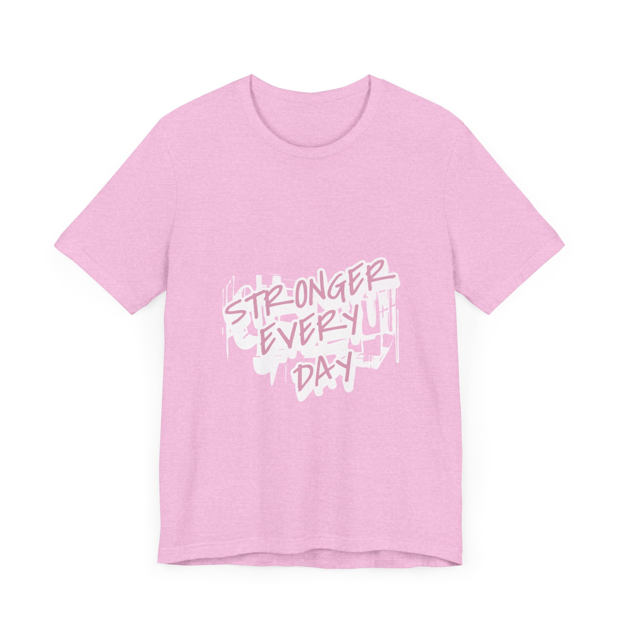 Stronger Every Day Unisex Jersey Short Sleeve Tee: Empower Your Journey