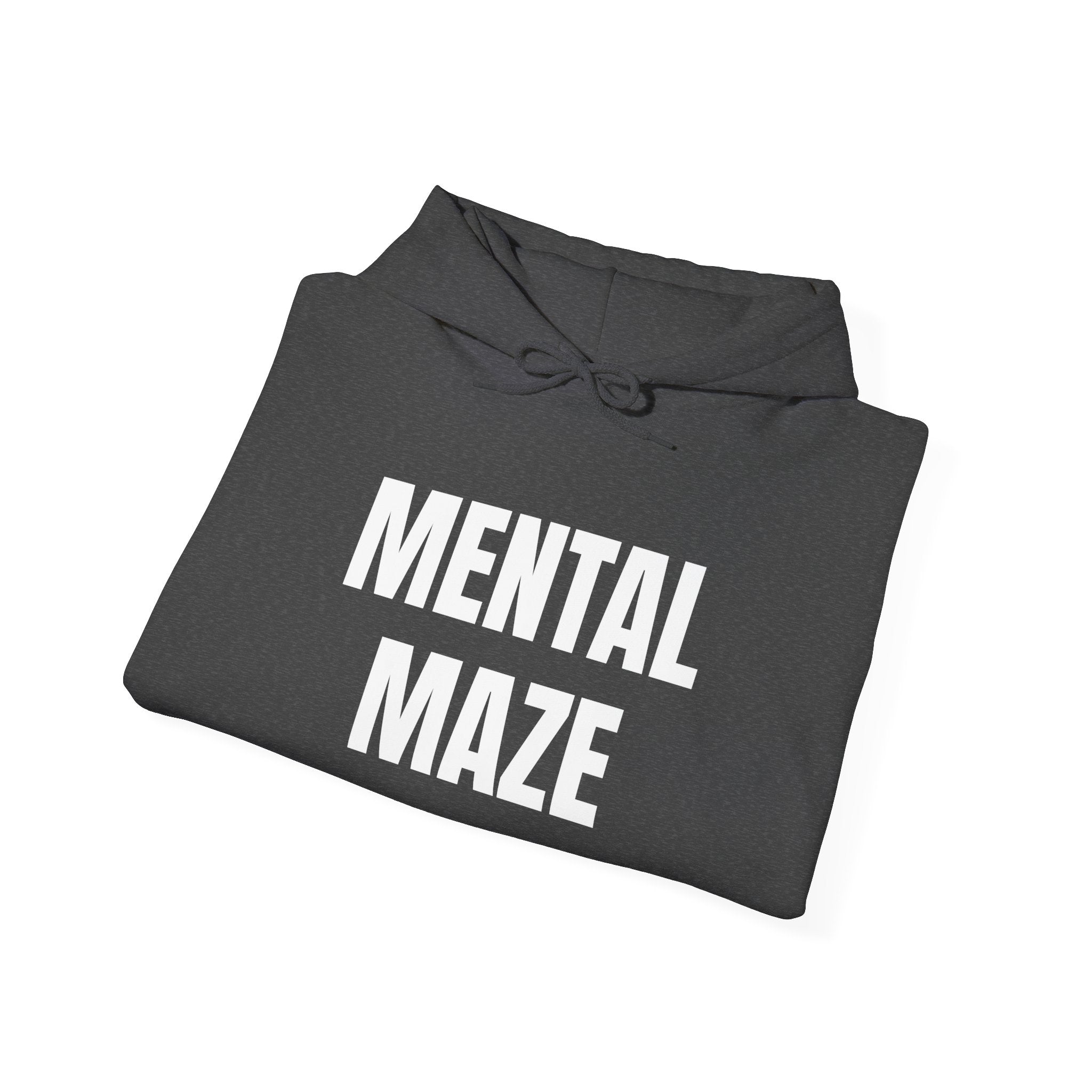 Mental Maze Hooded Sweatshirt | Cozy Comfort for Thoughtful Minds