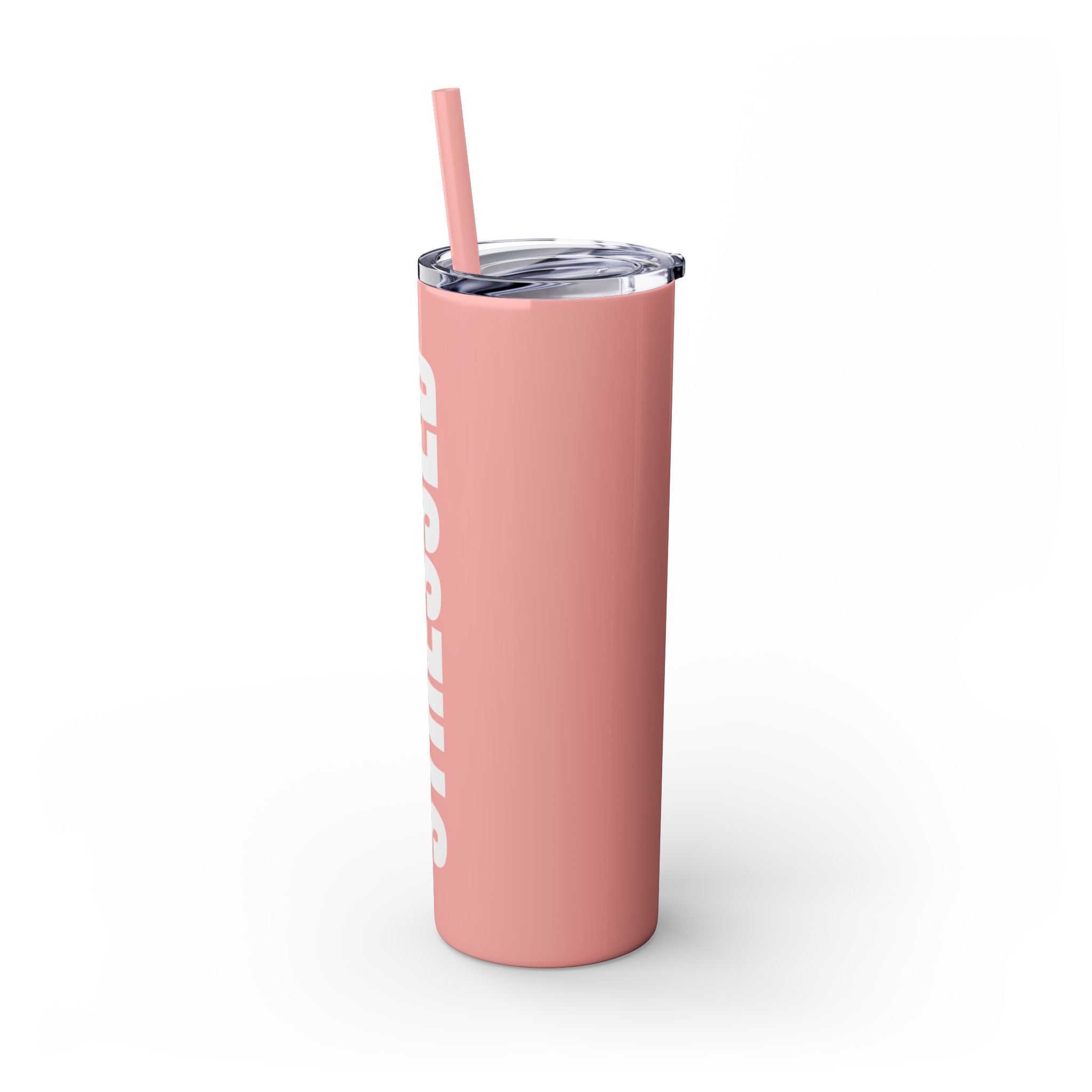 Copy of Overthinker Skinny Tumbler with Straw, 20oz