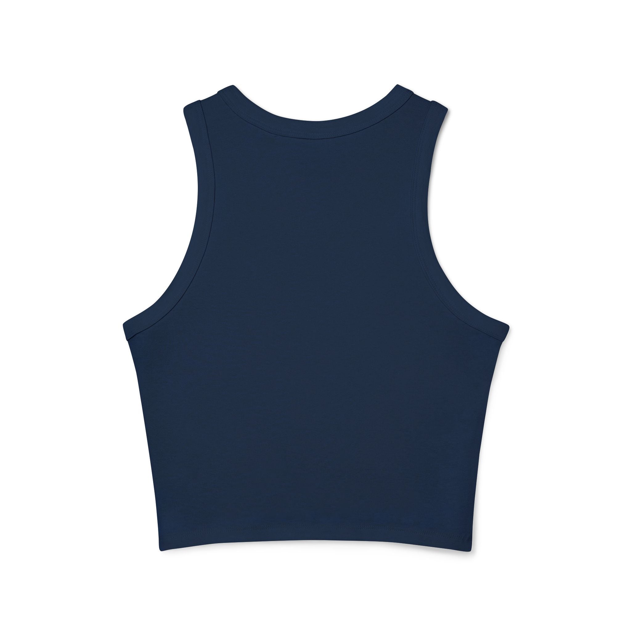 Nervous Women's Micro Rib Racer Tank Top | Stylish & Comfortable Activewear