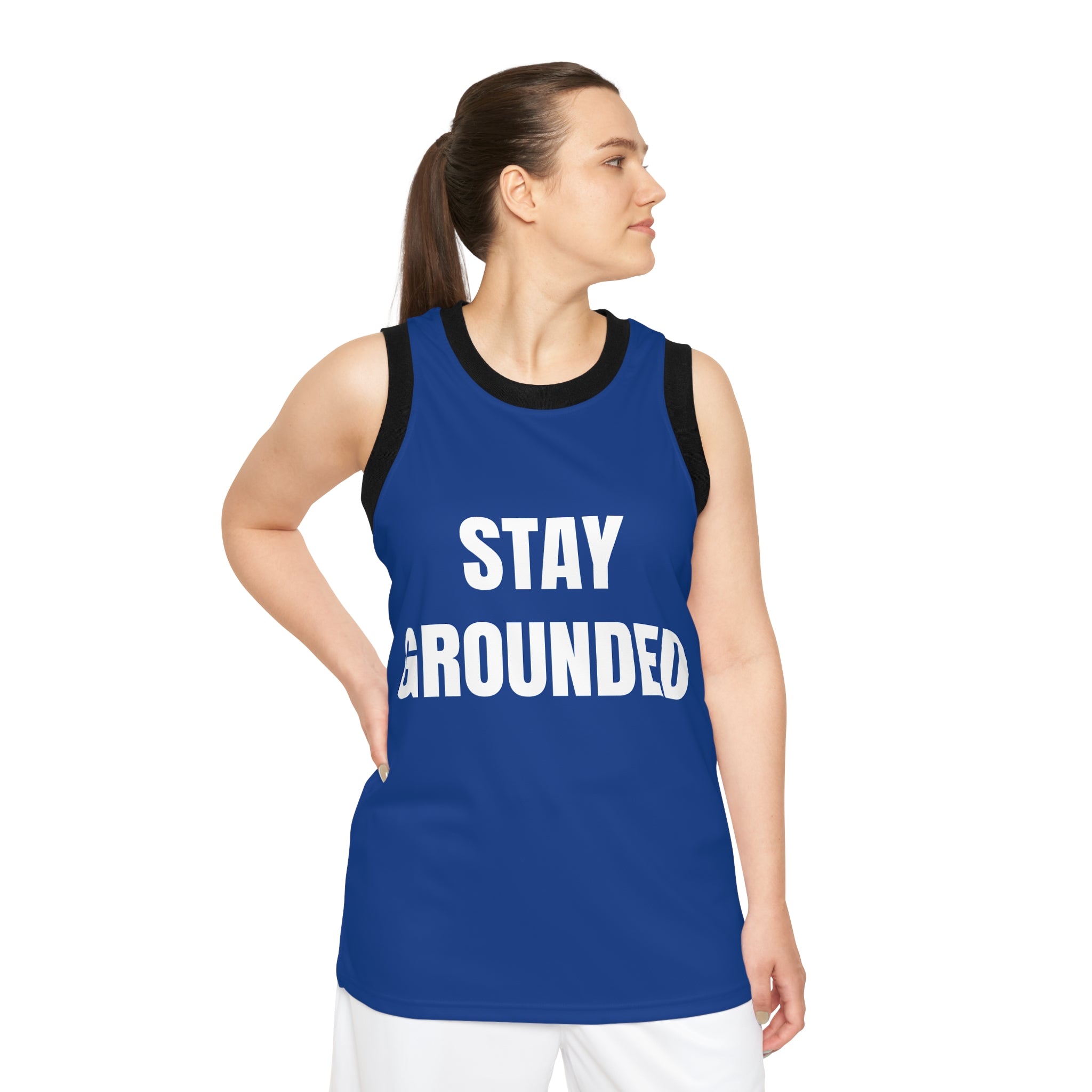 Stay Grounded Unisex Basketball Jersey | Comfort and Style for Every Player