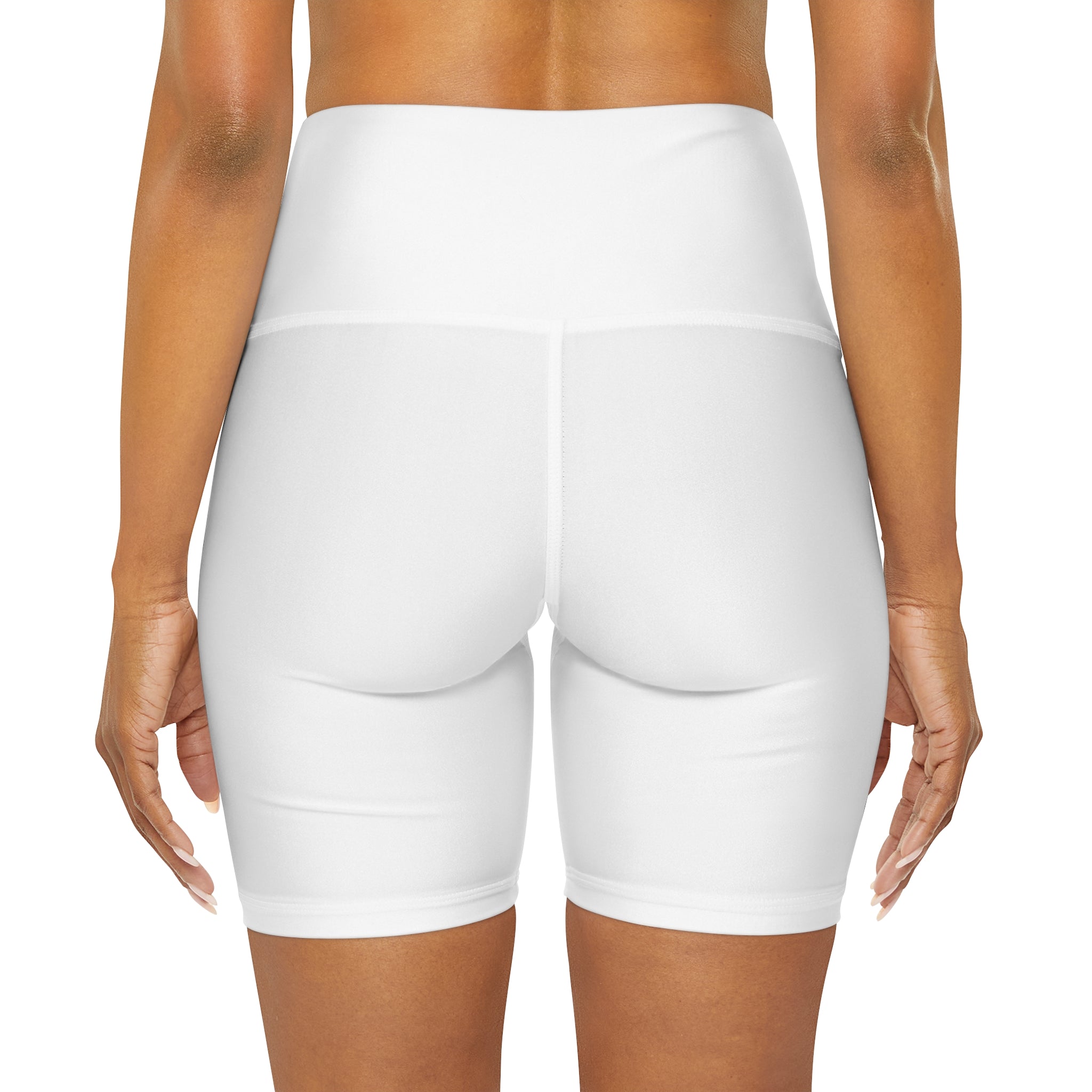 Anxious High-Waisted Yoga Shorts: Comfort and Style for Your Practice