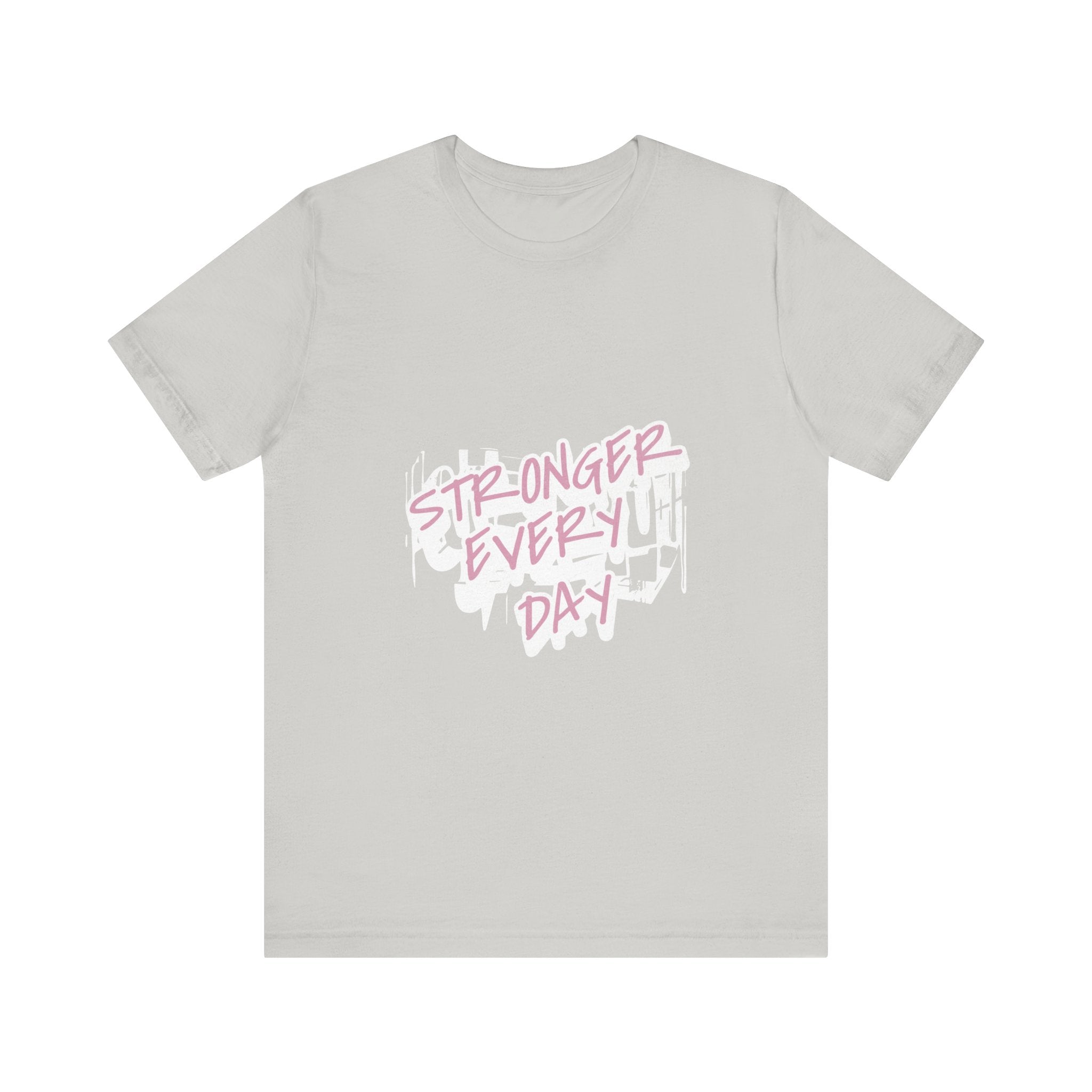 Stronger Every Day Unisex Jersey Short Sleeve Tee: Empower Your Journey