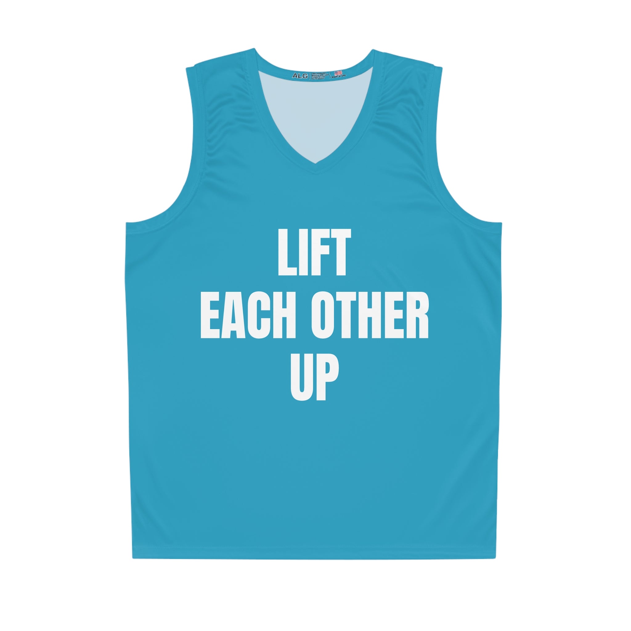 Lift Each Other Up Basketball Jersey | Supportive Style for Every Player