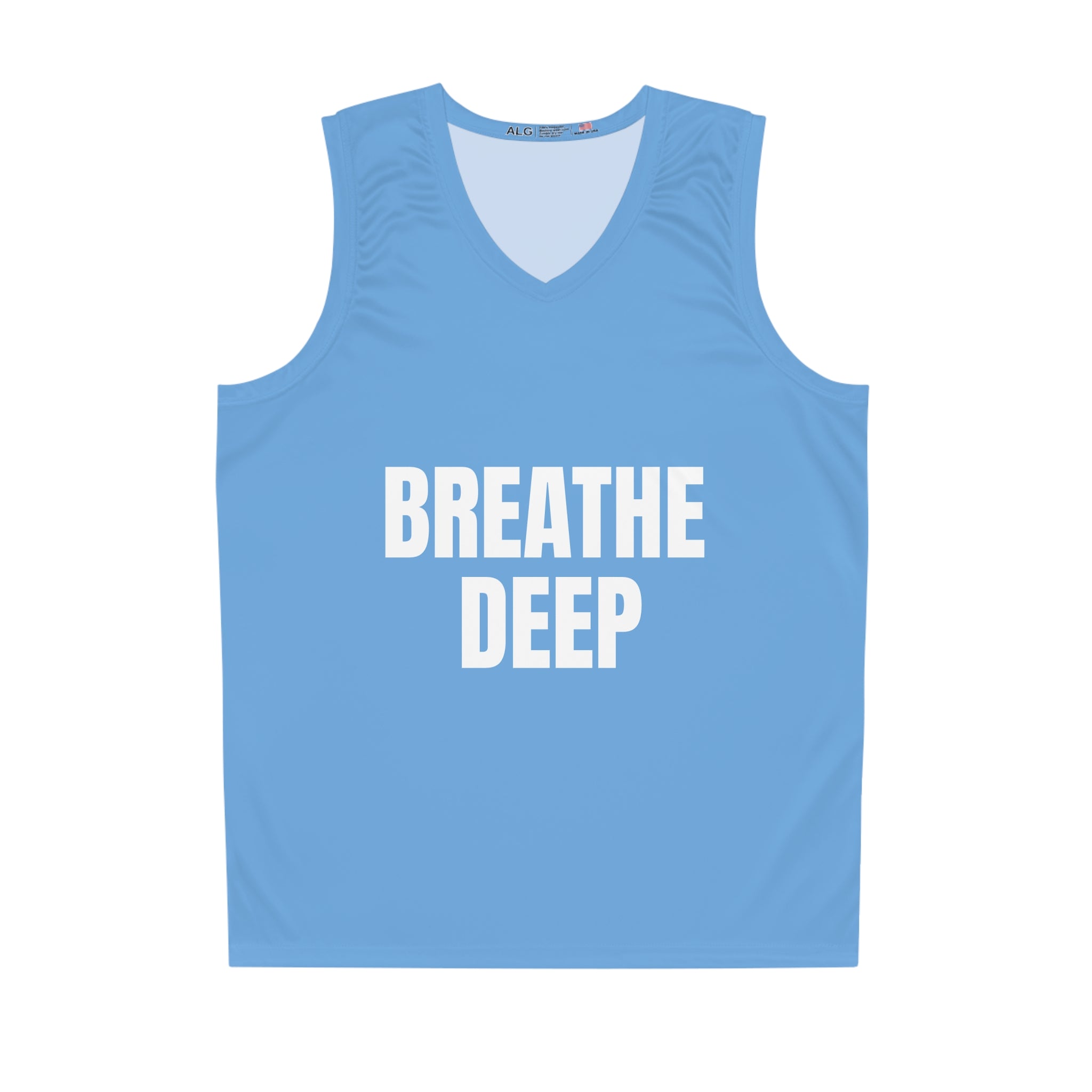 Breathe Deep Basketball Jersey | Comfort and Performance for Every Play