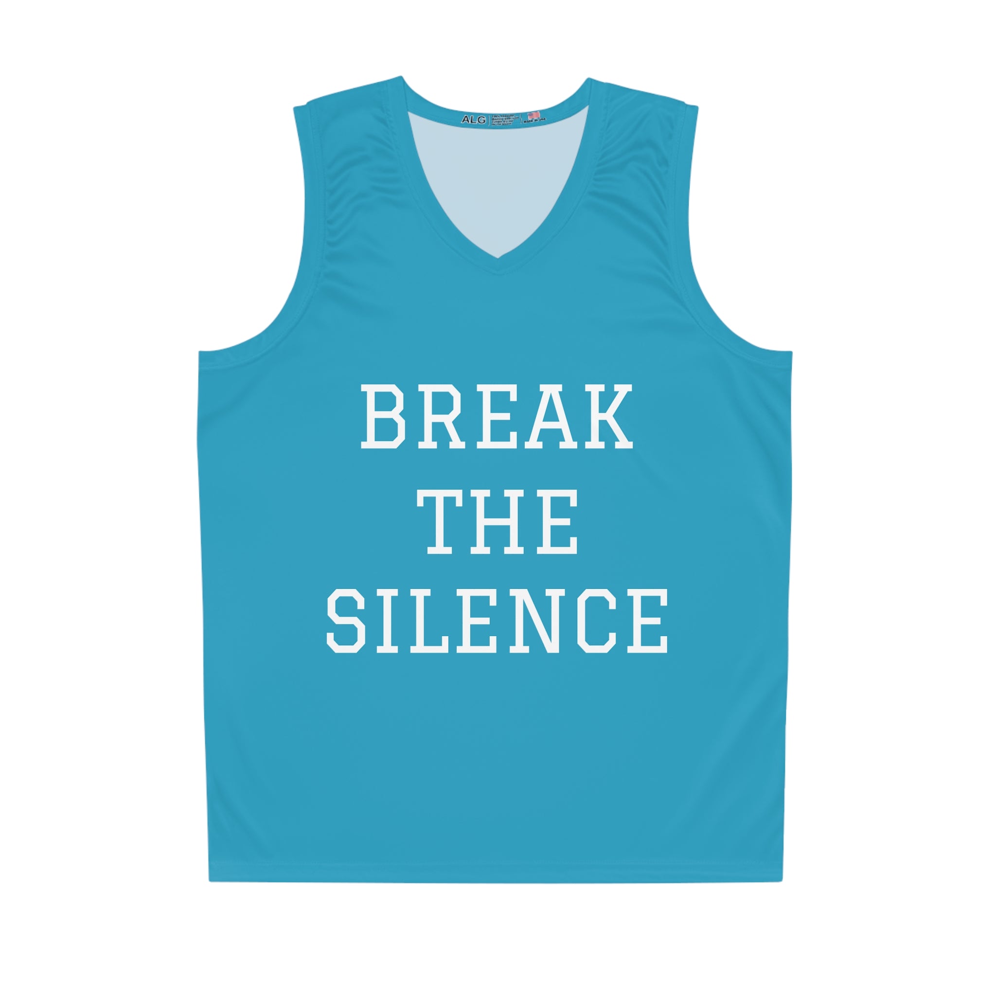 Break the Silence Basketball Jersey | Empower Your Game with Style and Comfort