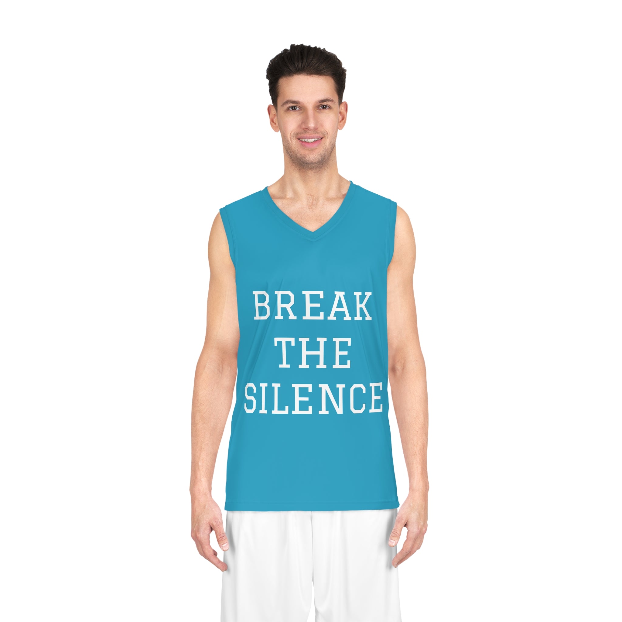 Break the Silence Basketball Jersey | Empower Your Game with Style and Comfort