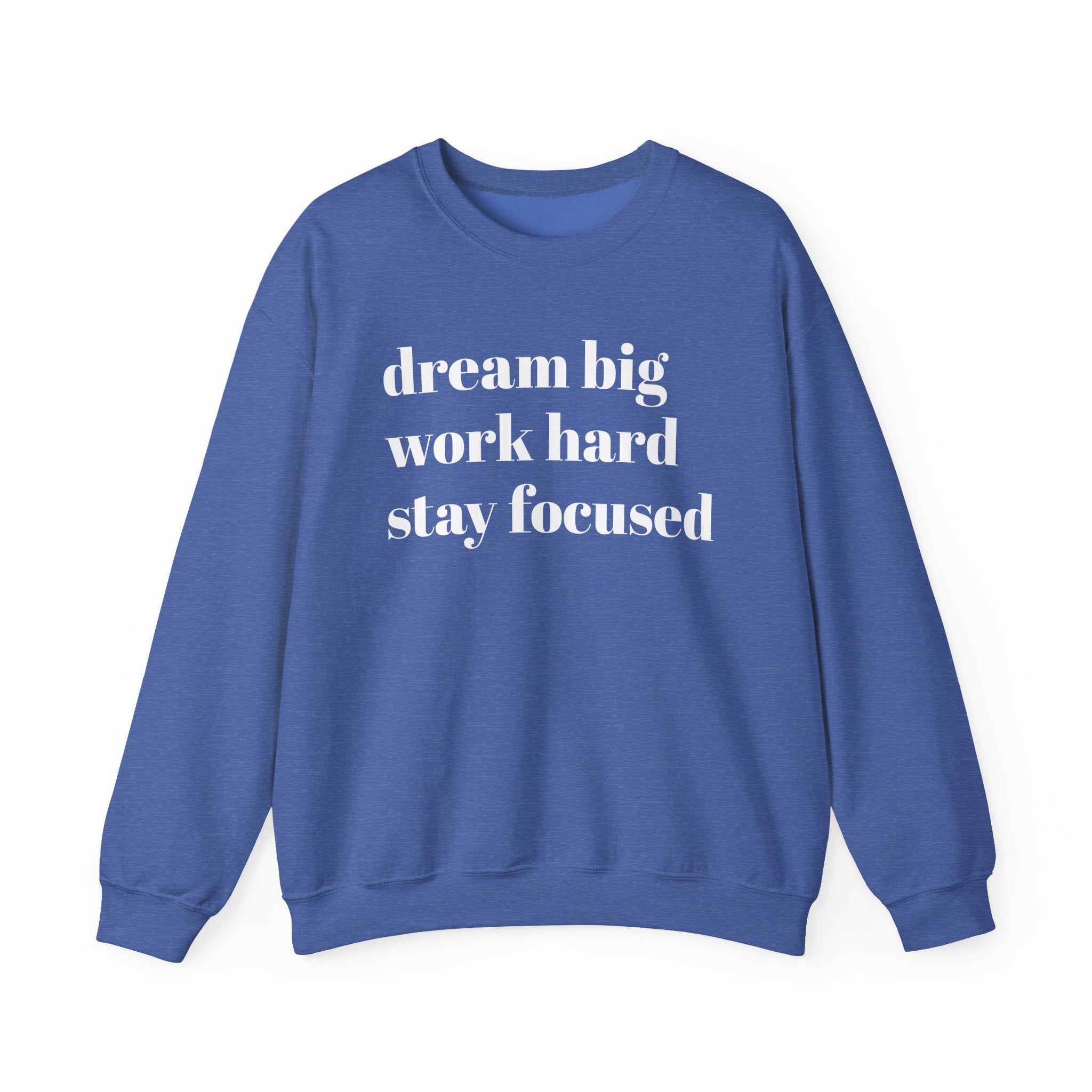 Dream Big Crewneck Sweatshirt | Inspirational Unisex Apparel for Comfort & Style