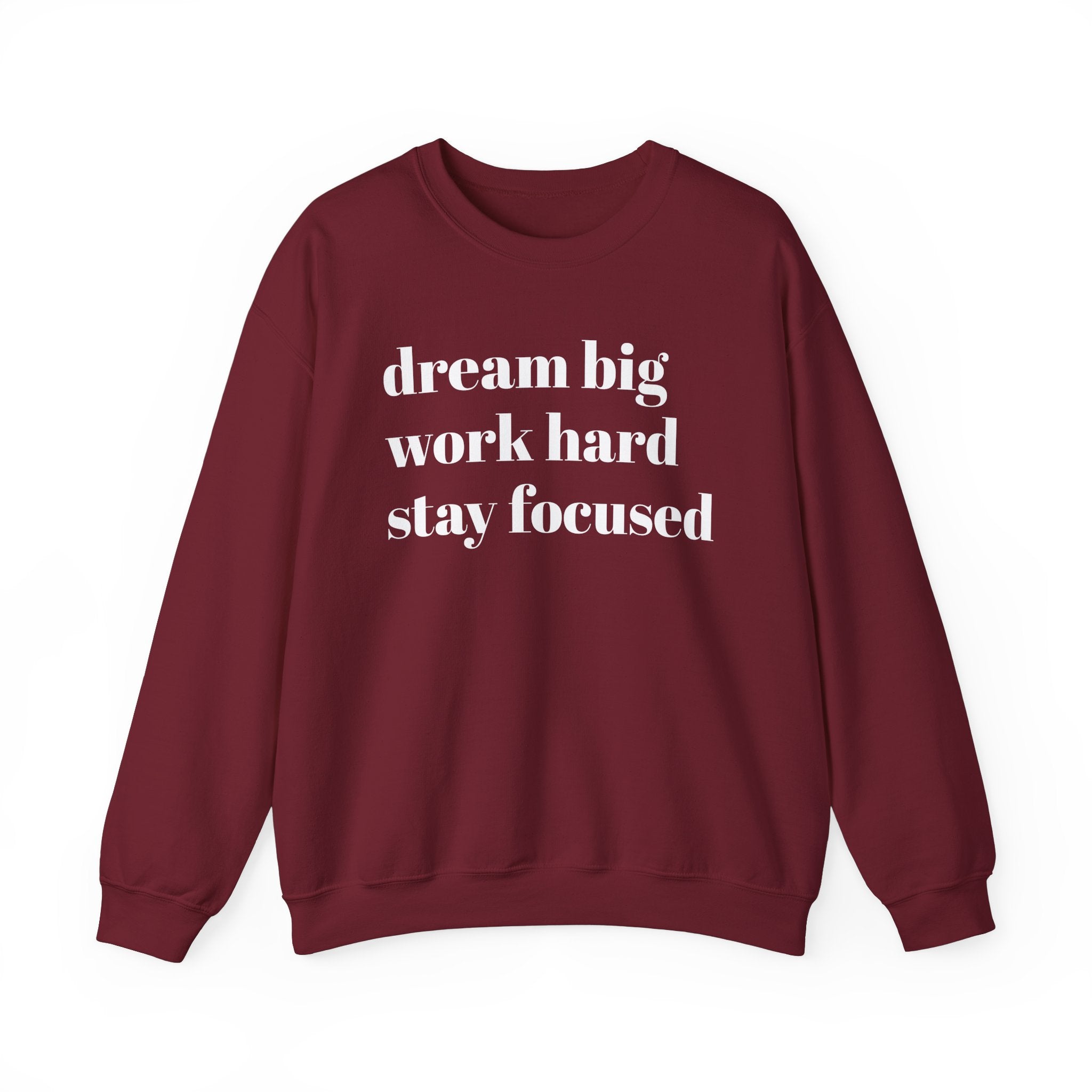 Dream Big Crewneck Sweatshirt | Inspirational Unisex Apparel for Comfort & Style